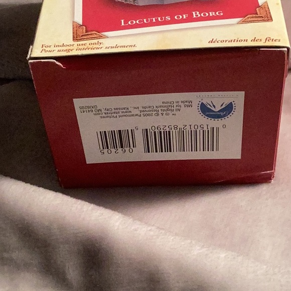 Hallmark Locutus of Borg vintage ornament. NIB - Picture 12 of 13